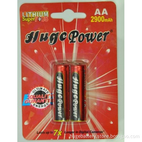 Lithium Iron Battery 1.5V Battery Fr6, Fr03